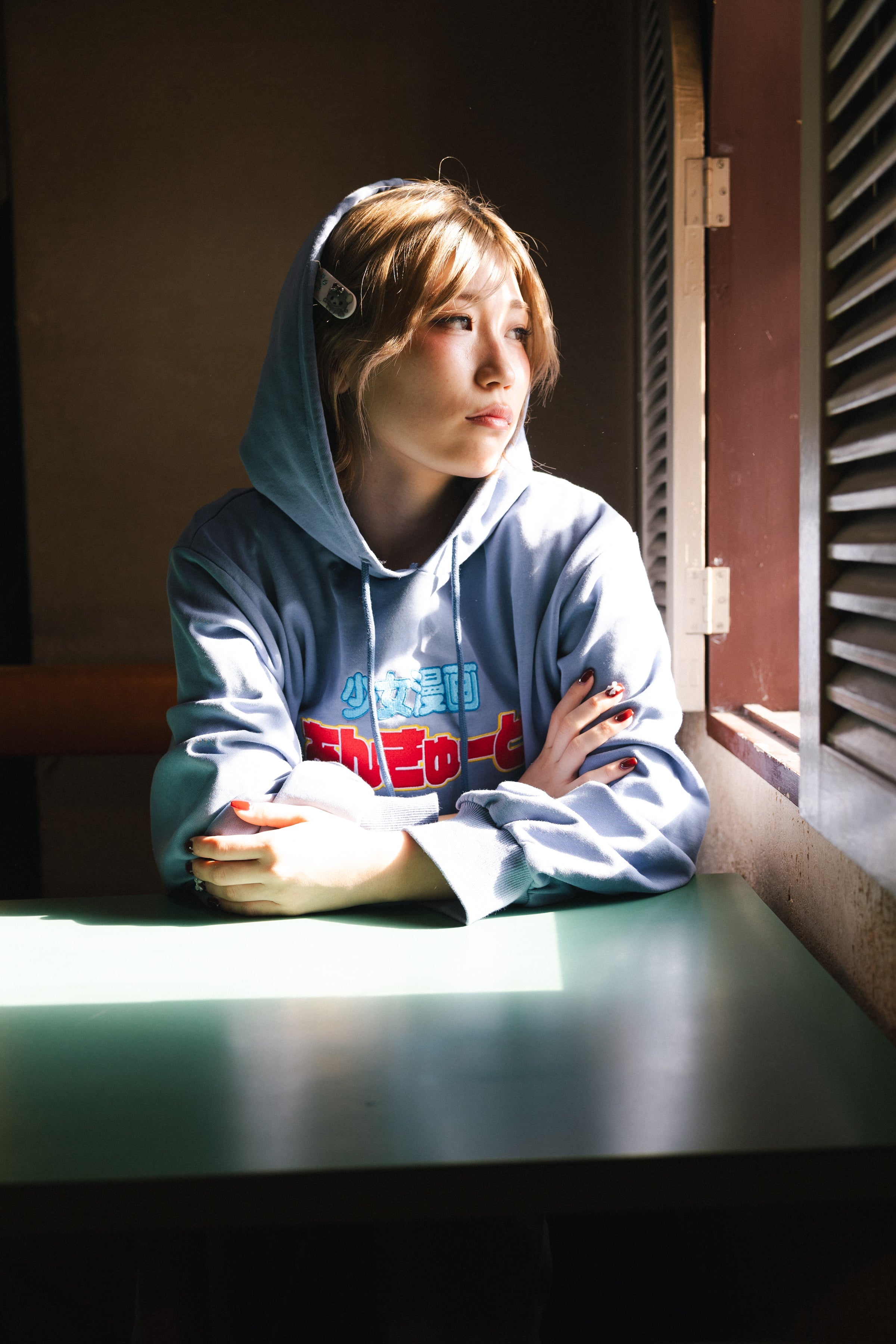 Graphic Embroidery Hoodie