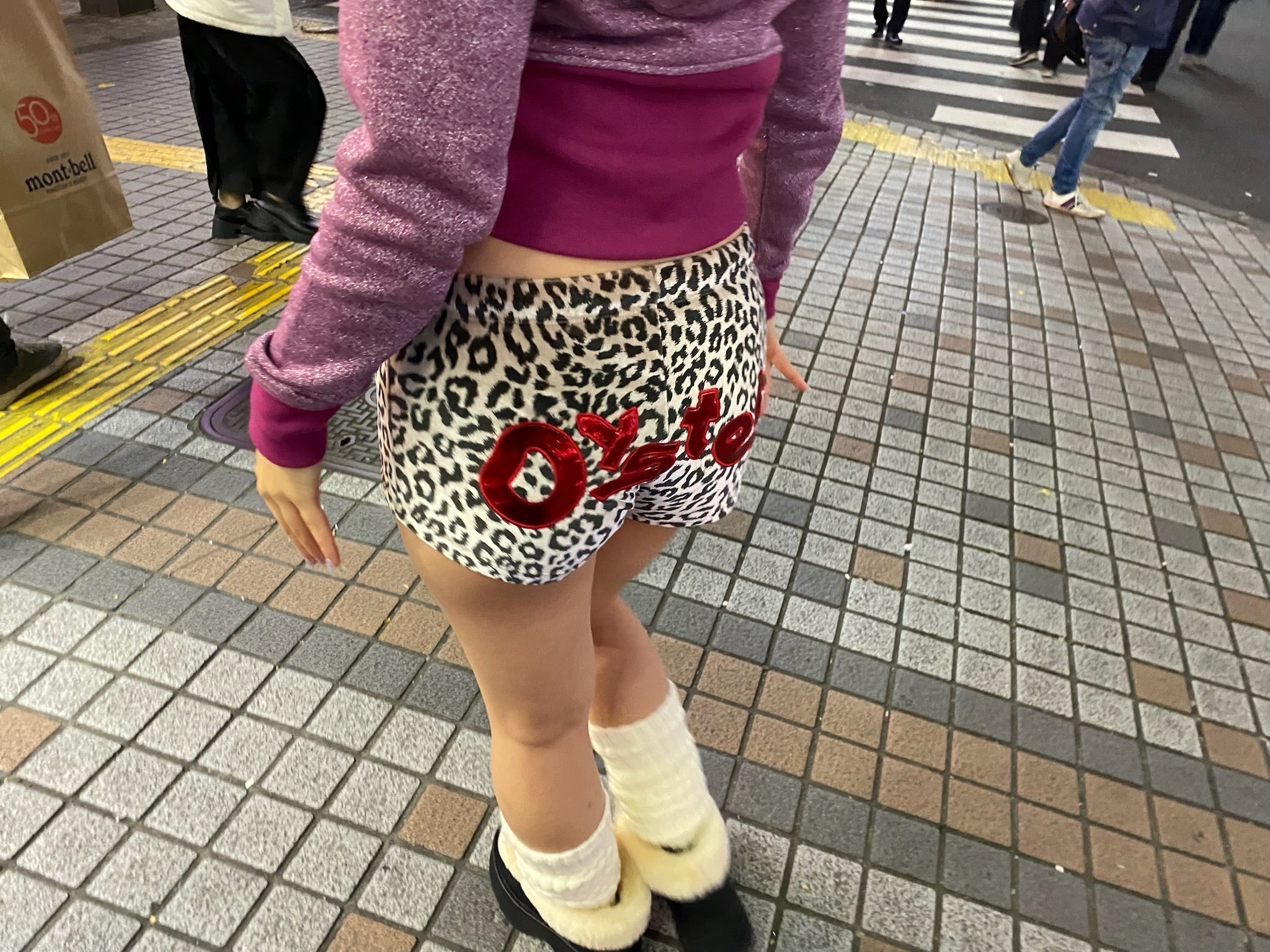 WORLD'S YOUR OYSTER MICRO MINI PANTS